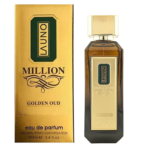 La Uno Million Golden Oud Fragrance World EDP 100ml Hombre