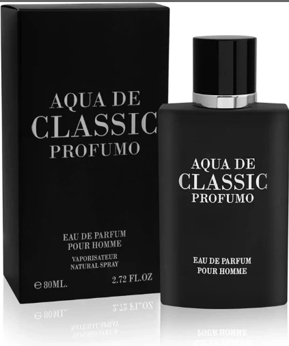 PERFUME FRAGRANCE WORLD AQUA DE CLASSIC PROFUMO HOMBRE EDP 80 ML