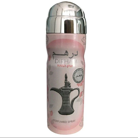 Desodorante Dirham Wardi De Ard Al Zaafaran 200ml Mujer