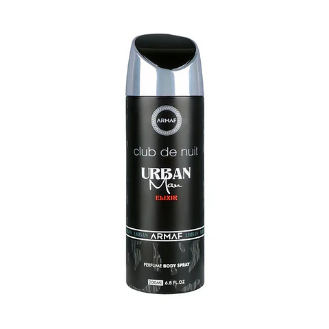 Club De Nuit Urban Man Elixir Body Spray De Armaf 200ml Hombre