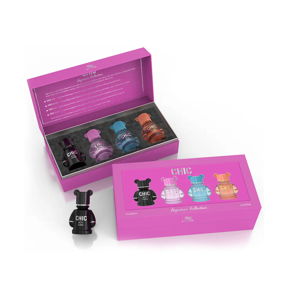 Chic Signature Collection Emper EDP 4x30ml Unisex 1