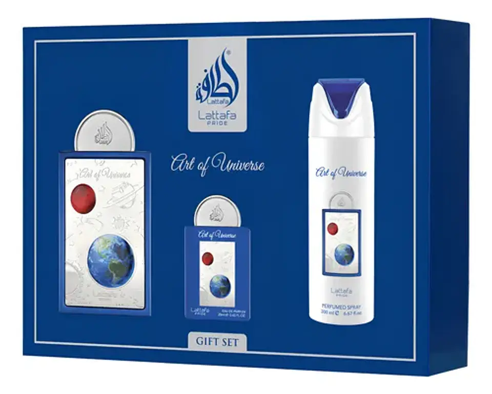 Set Art Of Universe EDP 100ml + 20ml + Spray 200ml  Hombre 1