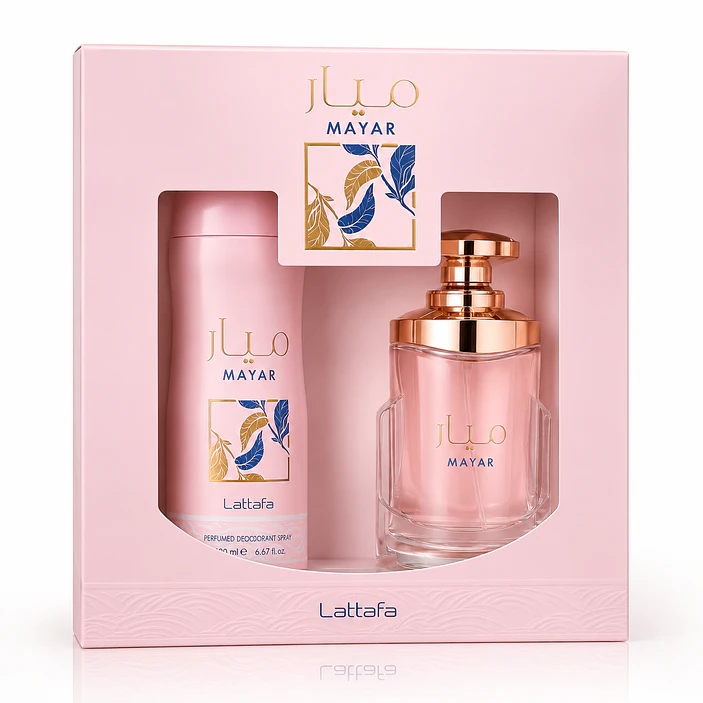 Set Lattafa Mayar – Eau de Parfum 100ml + Body Spray 200ml 1