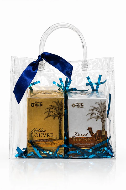 Calidez Dorada & Espíritu Aventurero - Desert Rocks / Golden Louver EDP 100ml