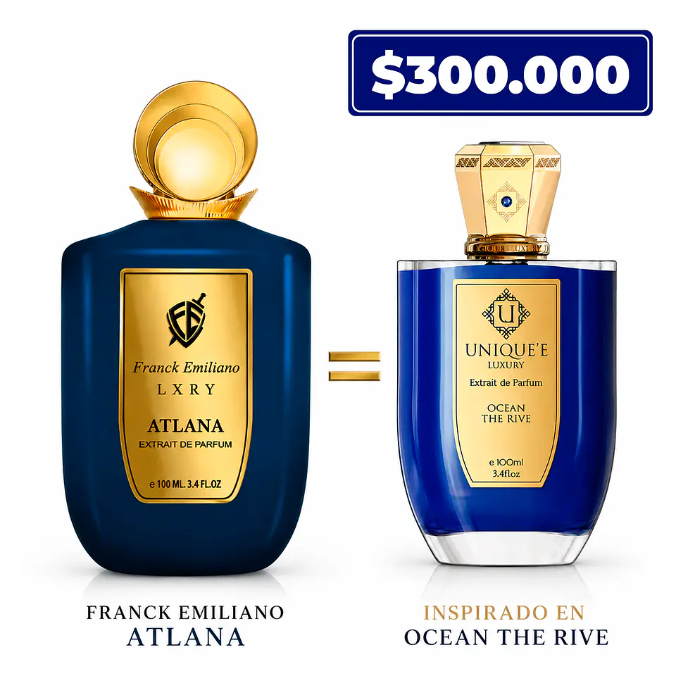 Franck Emiliano LXRY Atlana Unisex Extrait de Parfum 100 ml 1