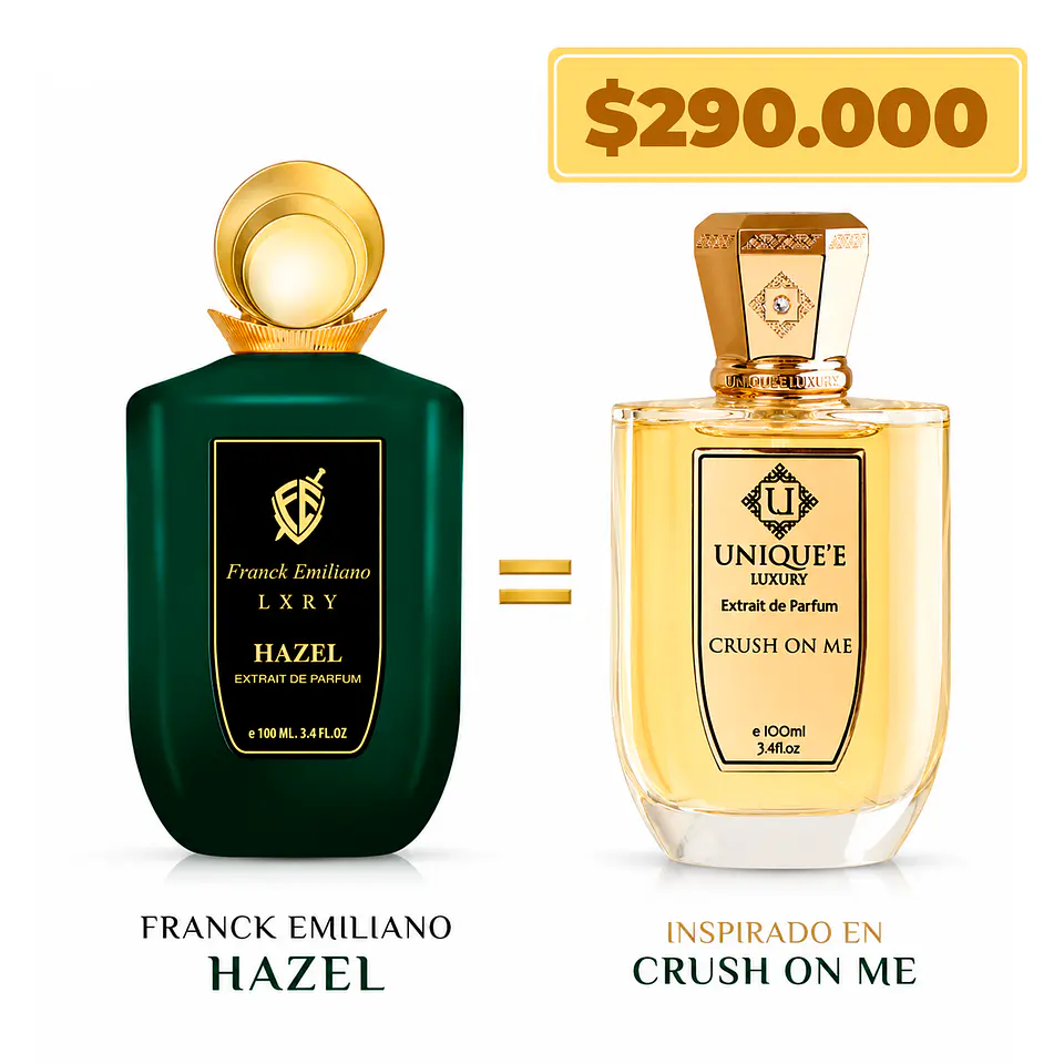 Franck Emiliano LXRY Hazel Unisex Extrait de Parfum 100 ml 1
