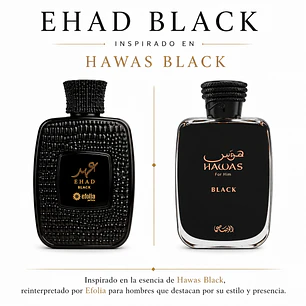 Ehad Black de Efolia EDP 100 ml Hombre