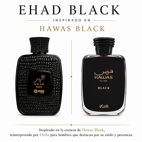 Ehad Black de Efolia EDP 100 ml Hombre