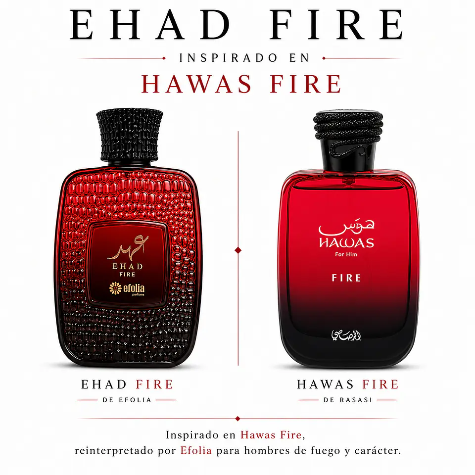 Ehad Fire de Efolia EDP 100ml Hombre 2