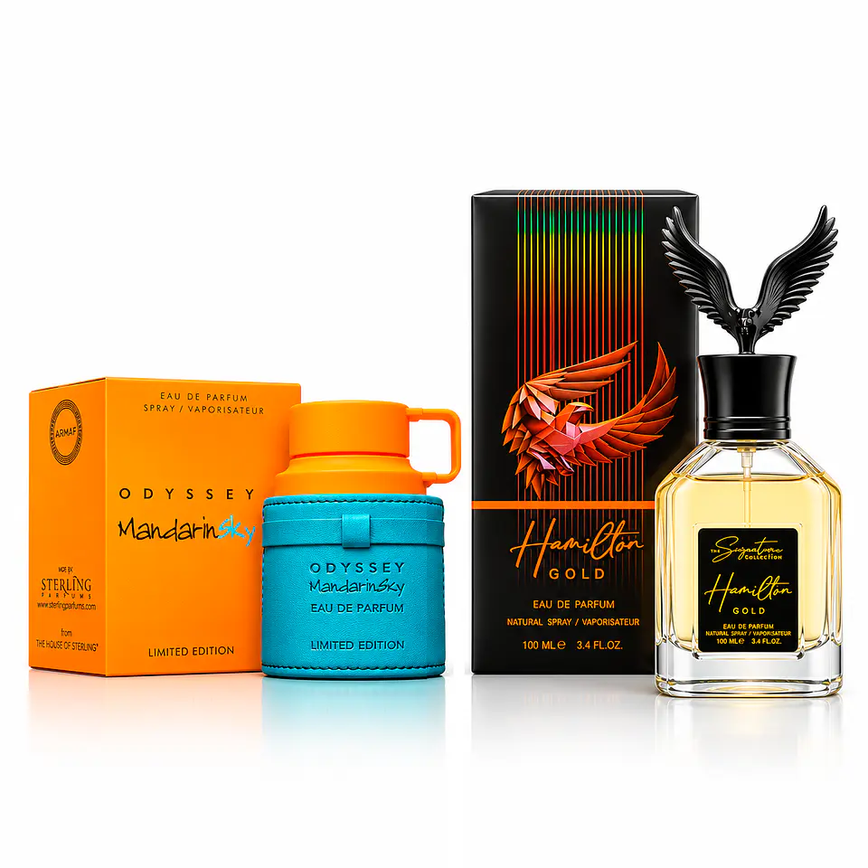 Mandarin Sky 100 ml + Hamilton Gold 100 ml 1
