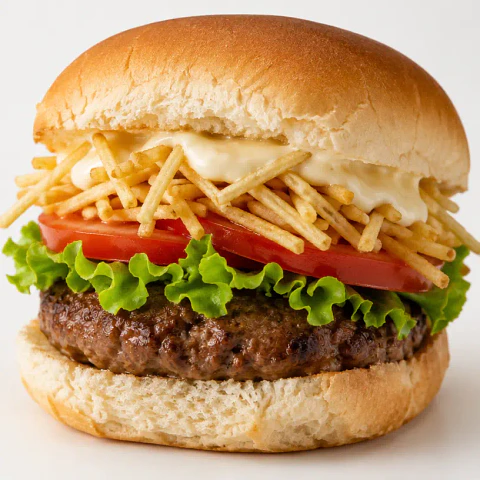 Hamburguesa de la casa