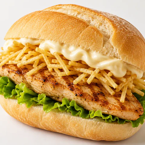 Pollo a la plancha — doble mayo