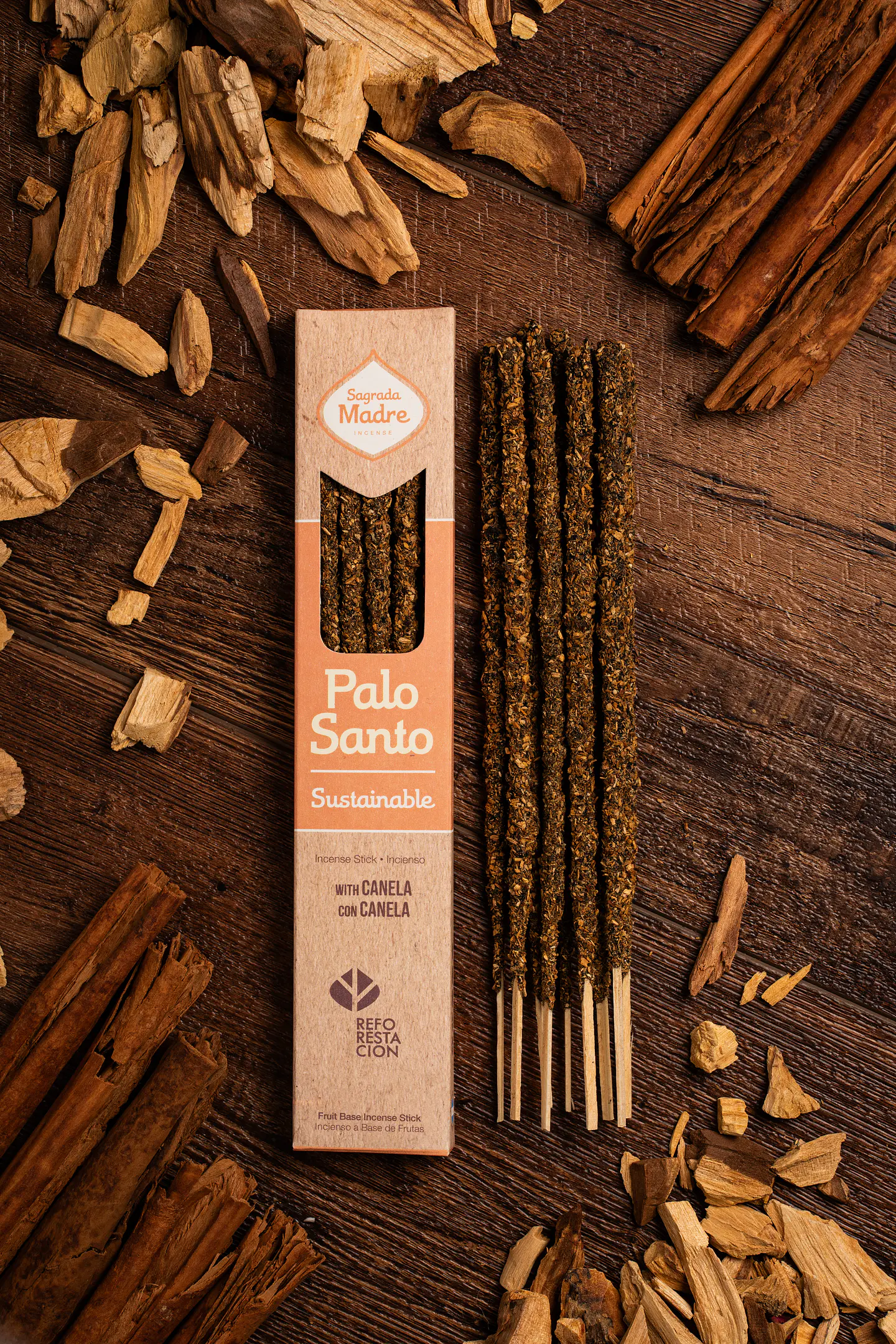Sahumerio Palo Santo con Canela 1