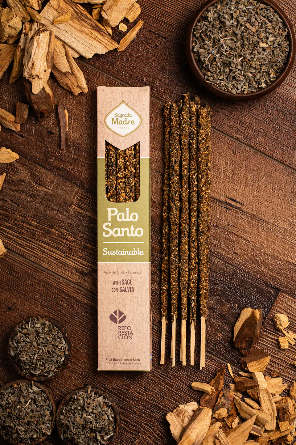 Sahumerio Palo Santo con Salvia 2