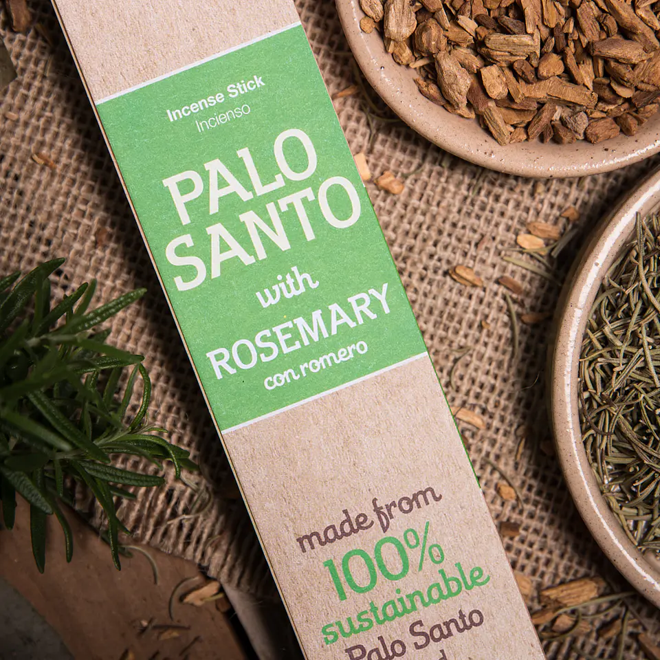 Sahumerio Palo Santo con Romero 2