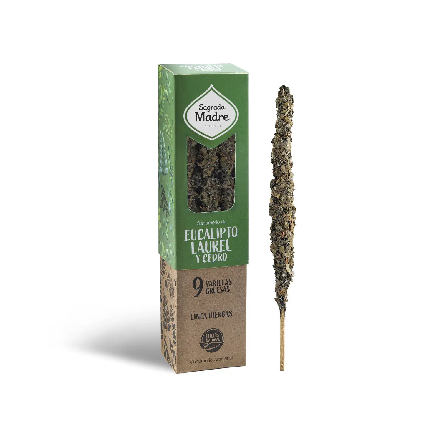 Sahumerio Herbal Eucalipto, Laurel & Cedro 4