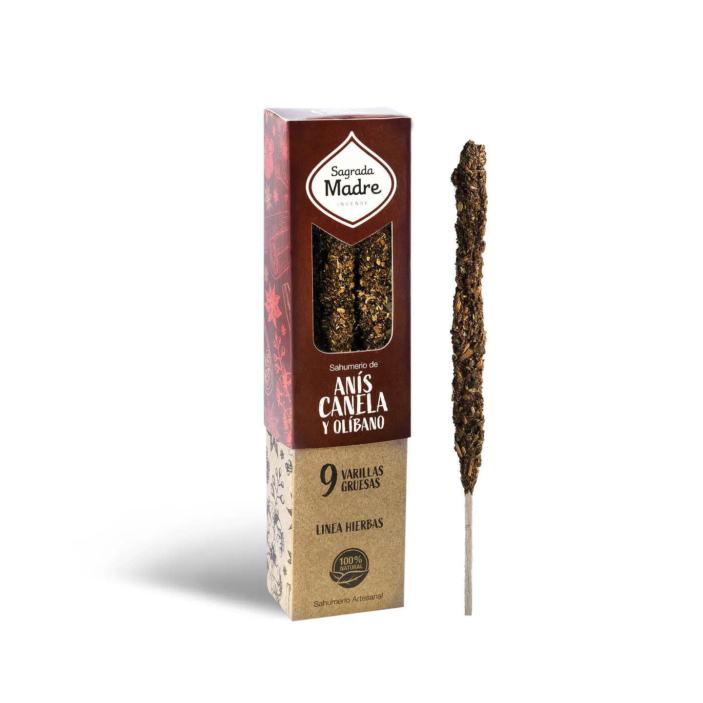 Sahumerio Herbal Anís, Canela & Olíbano 4