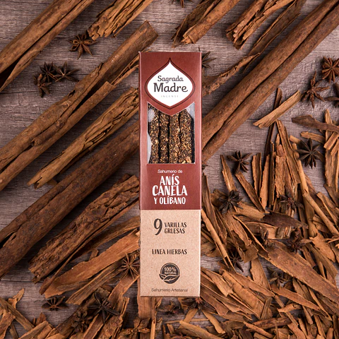 Sahumerio Herbal Anís, Canela & Olíbano
