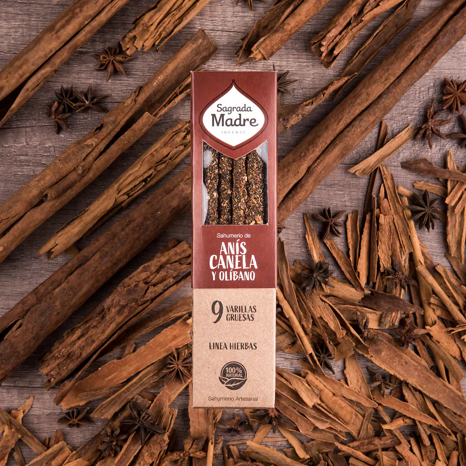 Sahumerio Herbal Anís, Canela & Olíbano 1