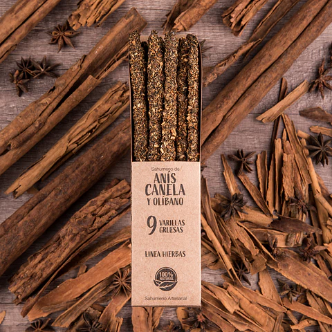 Sahumerio Herbal Anís, Canela & Olíbano