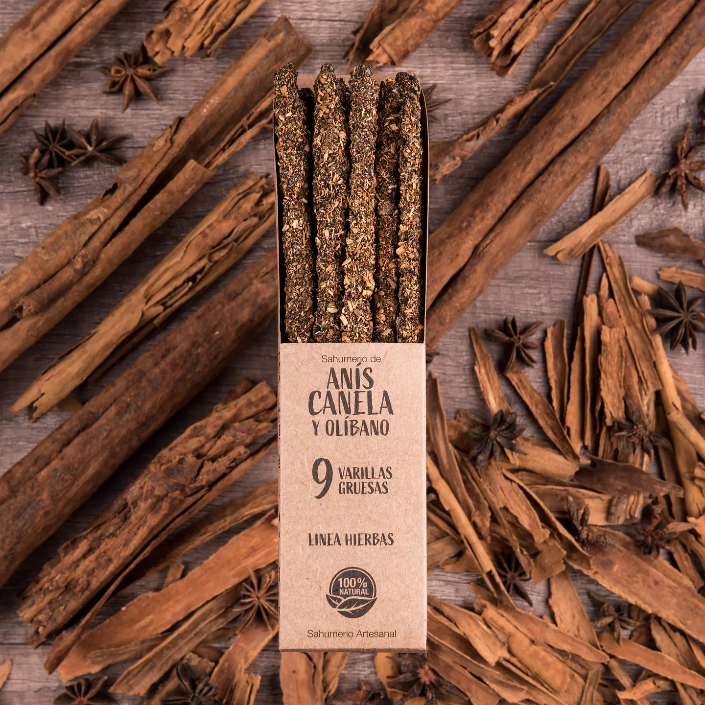 Sahumerio Herbal Anís, Canela & Olíbano 2