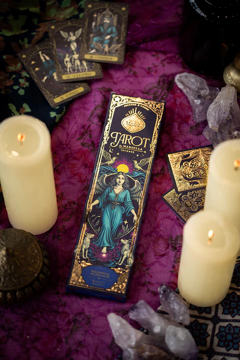 Sahumerio Tarot de Marsella Magnolia & Olíbano