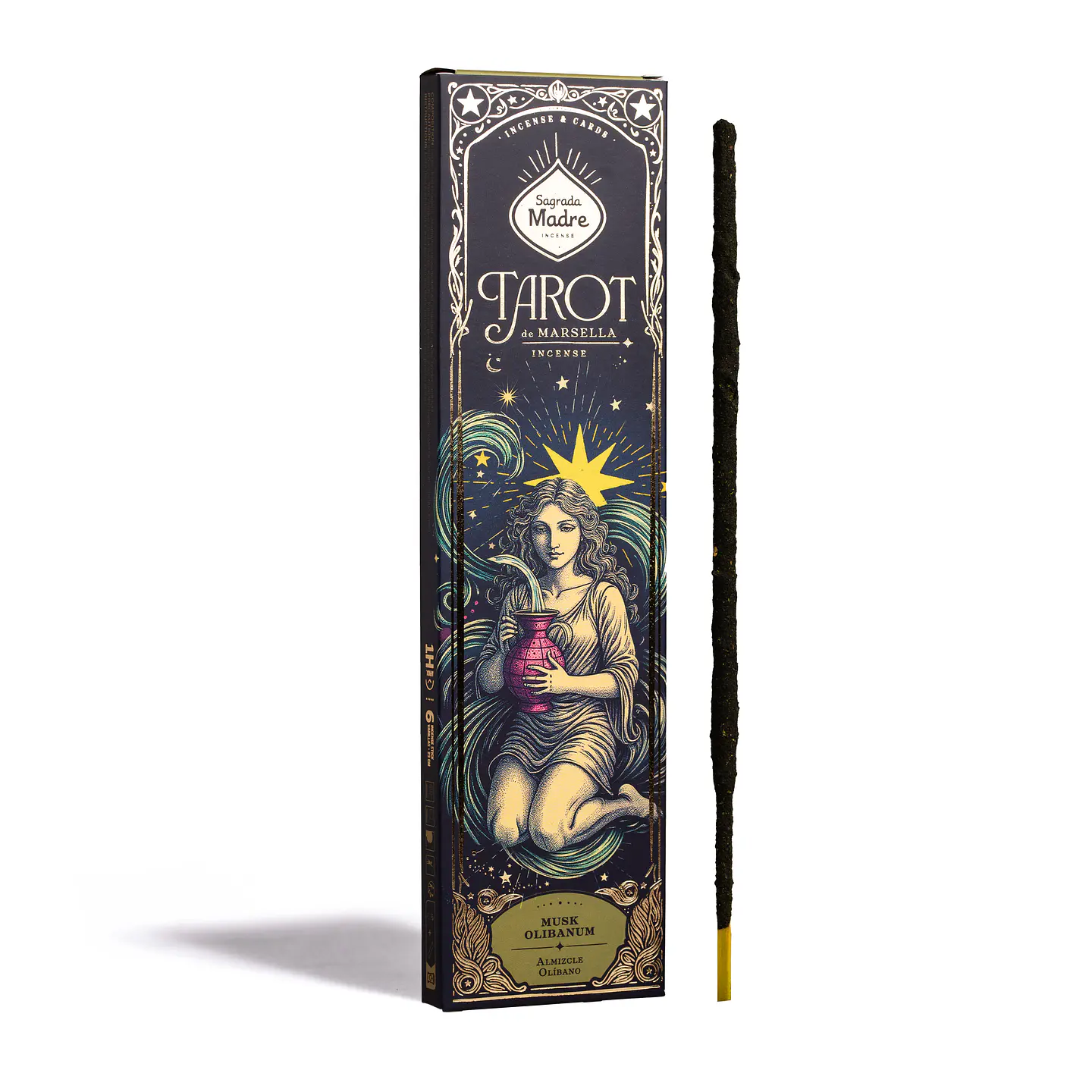 Sahumerio Tarot de Marsella Almizcle & Olíbano 6