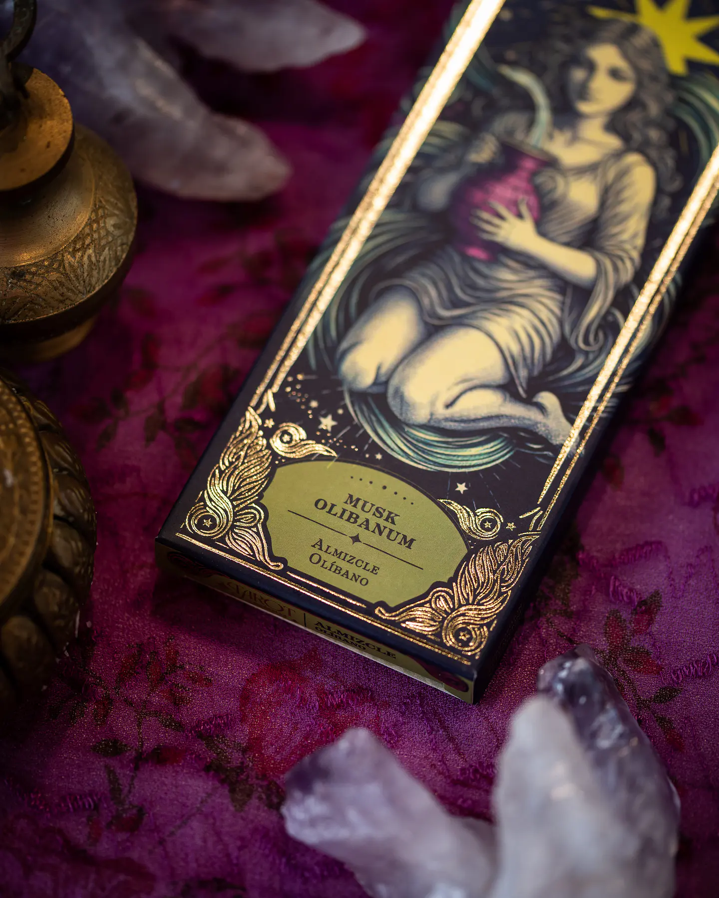 Sahumerio Tarot de Marsella Almizcle & Olíbano 3