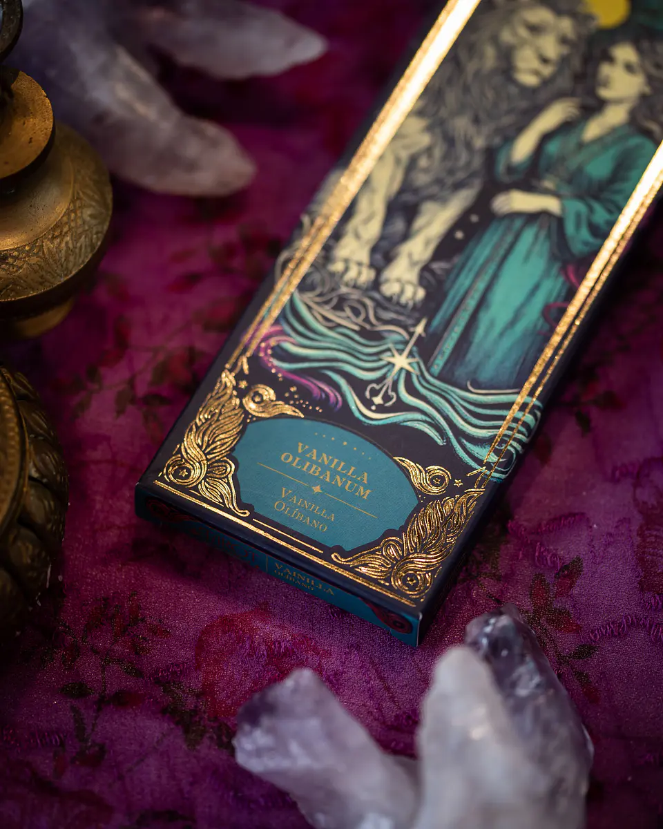 Sahumerio Tarot de Marsella Vainilla & Olíbano 3