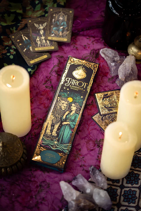 Sahumerio Tarot de Marsella Vainilla & Olíbano