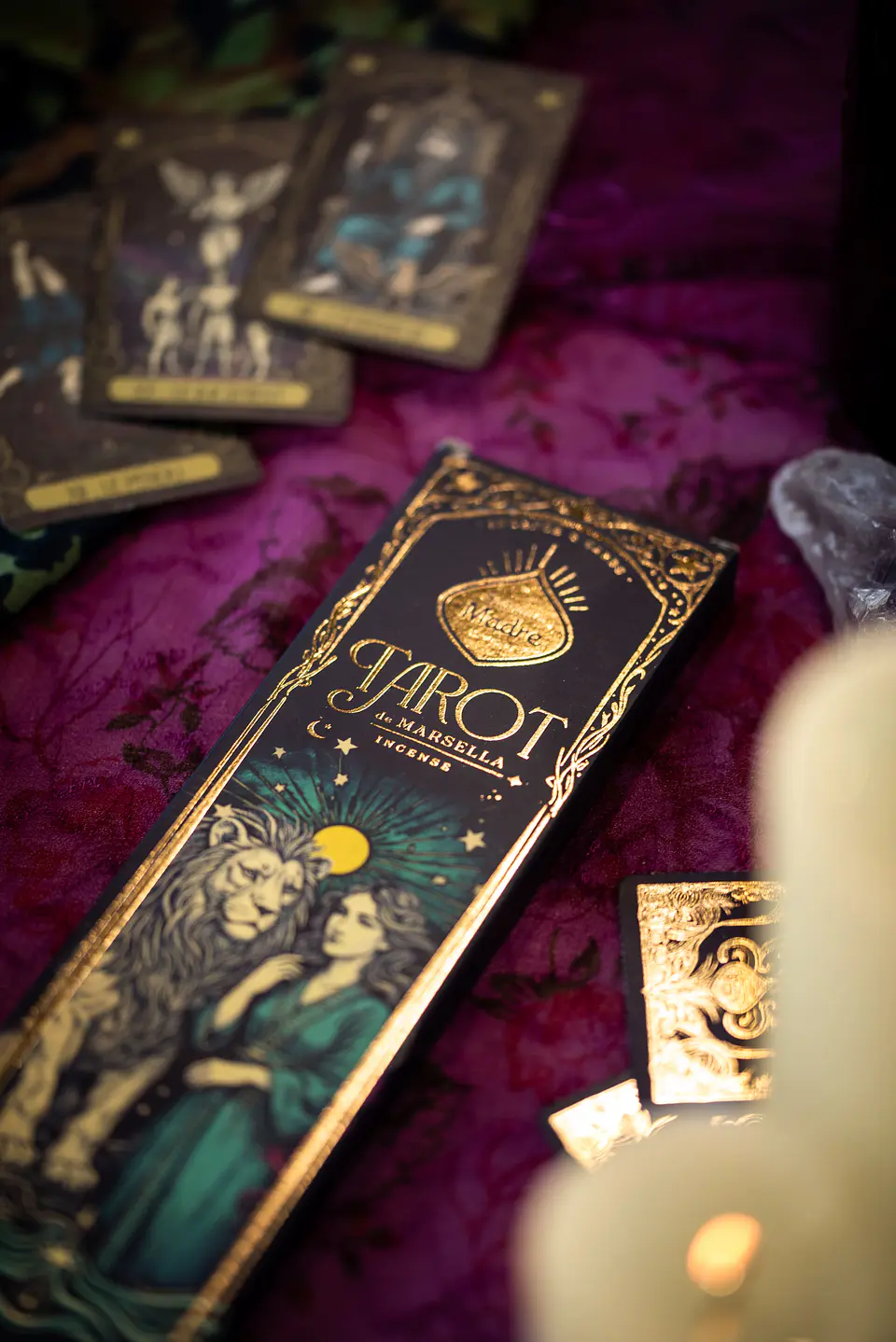 Sahumerio Tarot de Marsella Vainilla & Olíbano 2