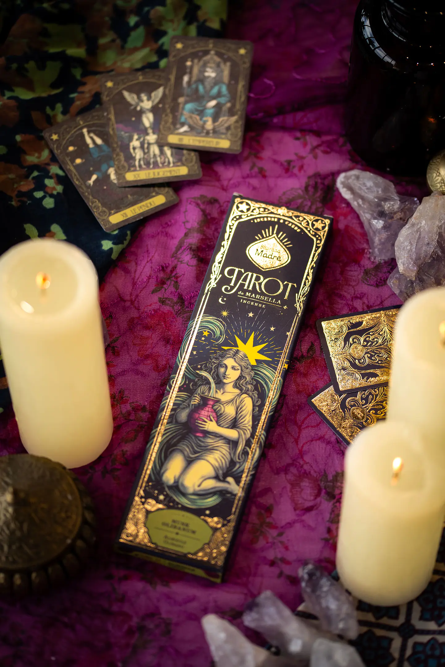 Sahumerio Tarot de Marsella Almizcle & Olíbano 1