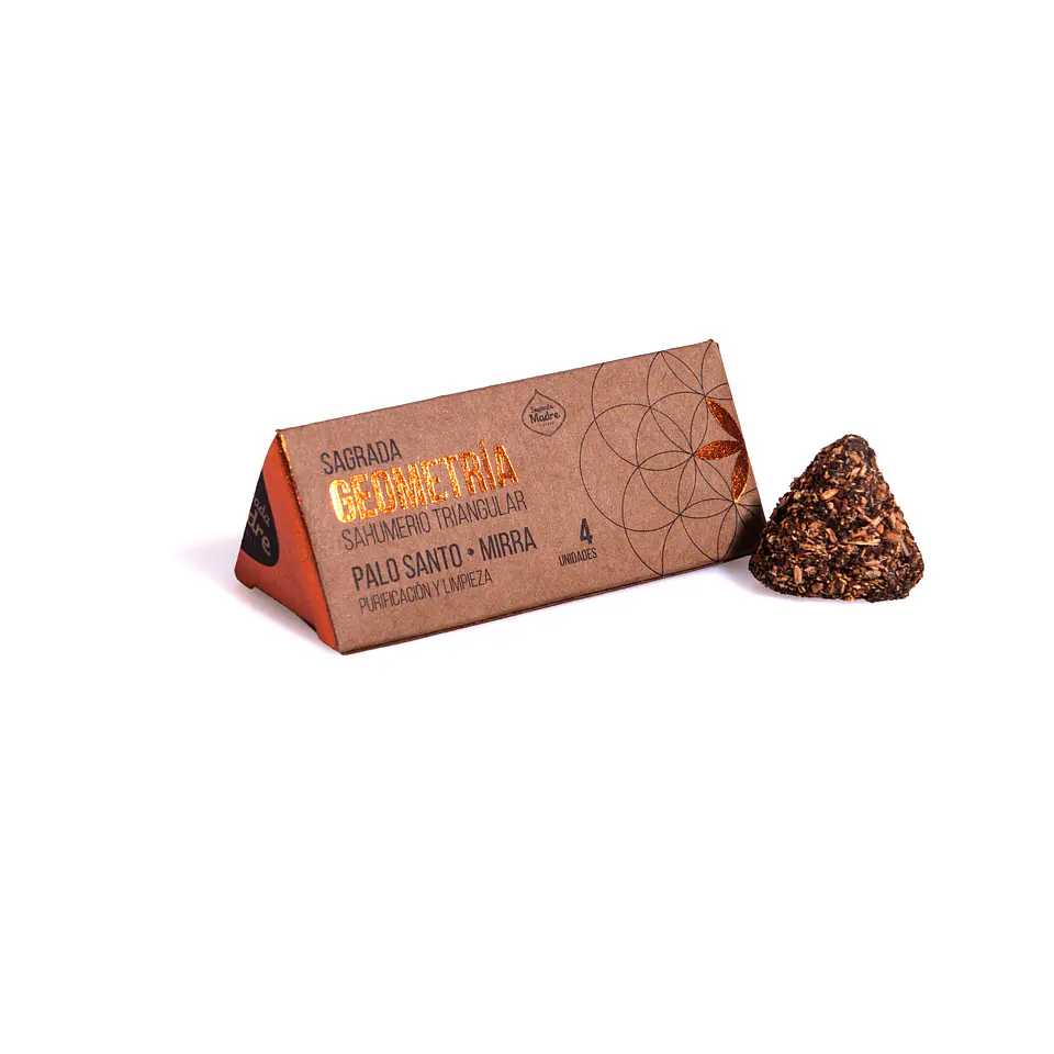 Sahumerio Triangular - Palo Santo & Mirra 3