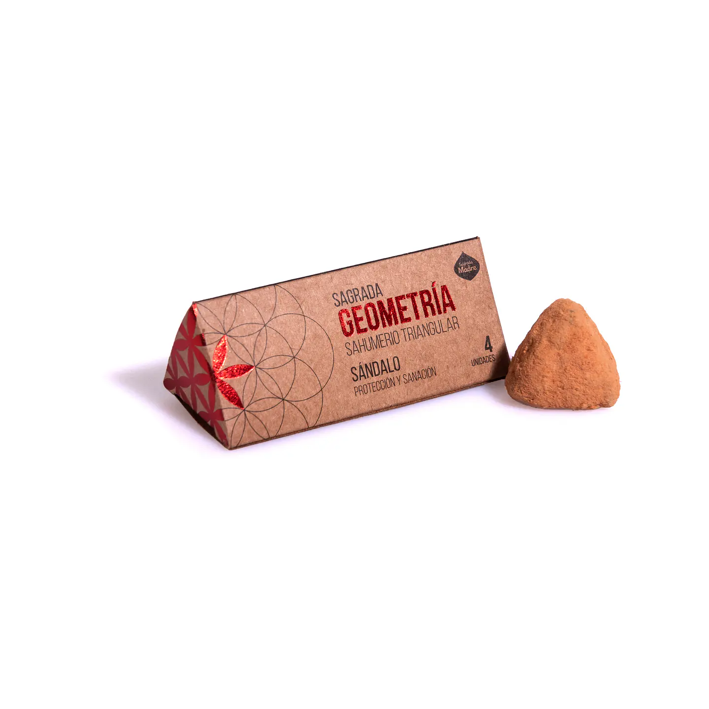 Sahumerio Triangular - Sándalo 4