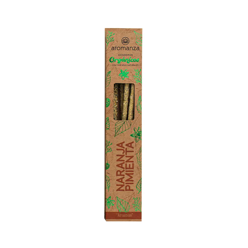 Sahumerio Orgánico - Naranja & Pimienta 1