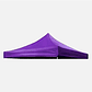 Carpa Techo Toldo Lona Impermeable 3X3 Morada - Miniatura 1