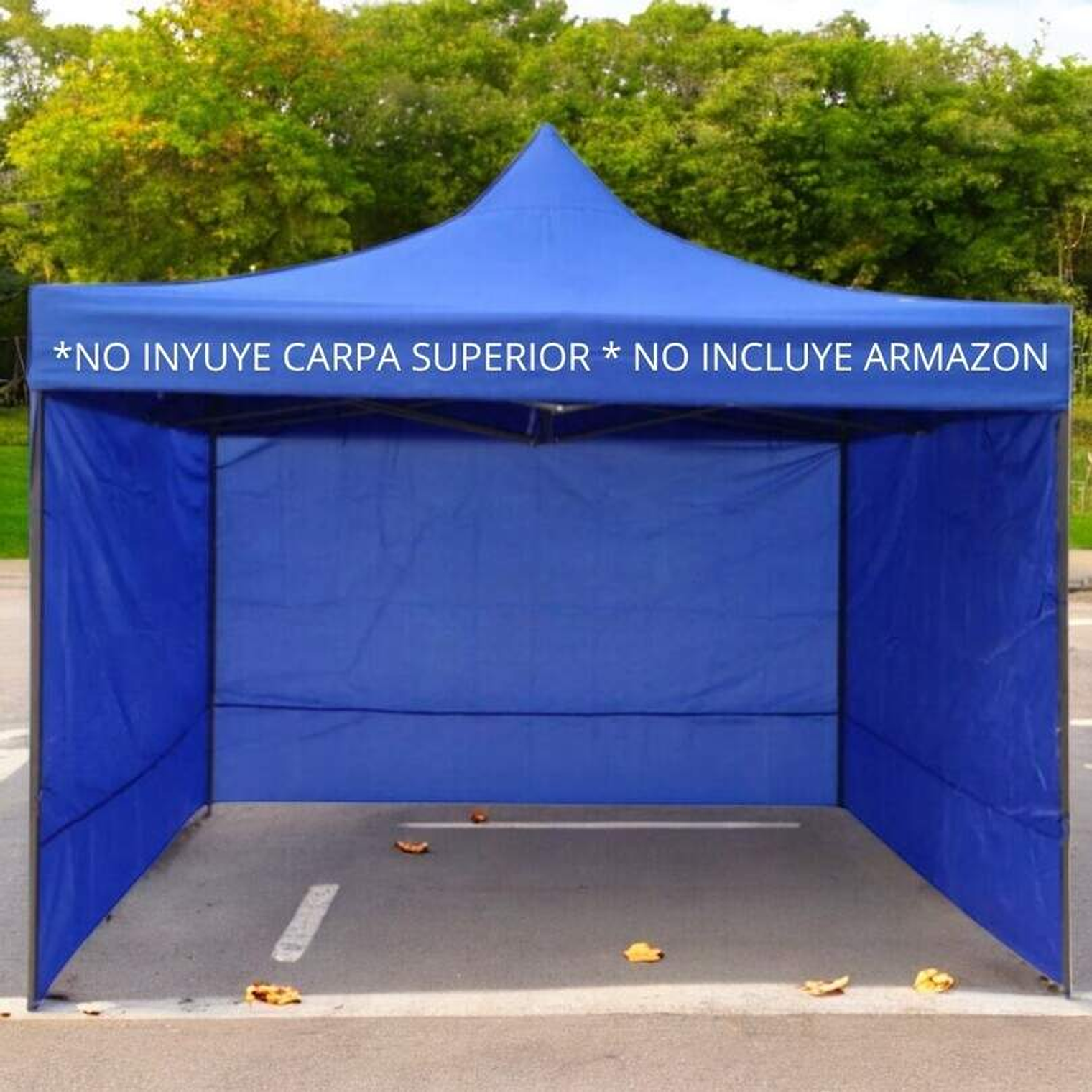 Lateral Toldo 3X3 Azul 1