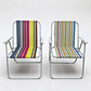 Silla De Playa Plegable Multicolor - Miniatura 3