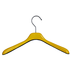 Colgador Plastico Amarillo
