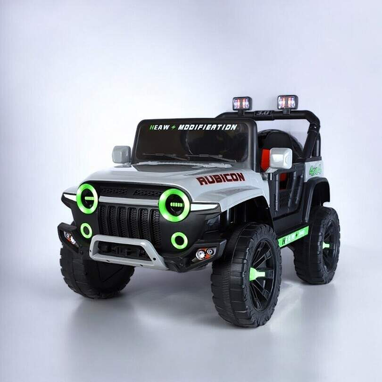 Auto Electrico Rubicon Gris 3