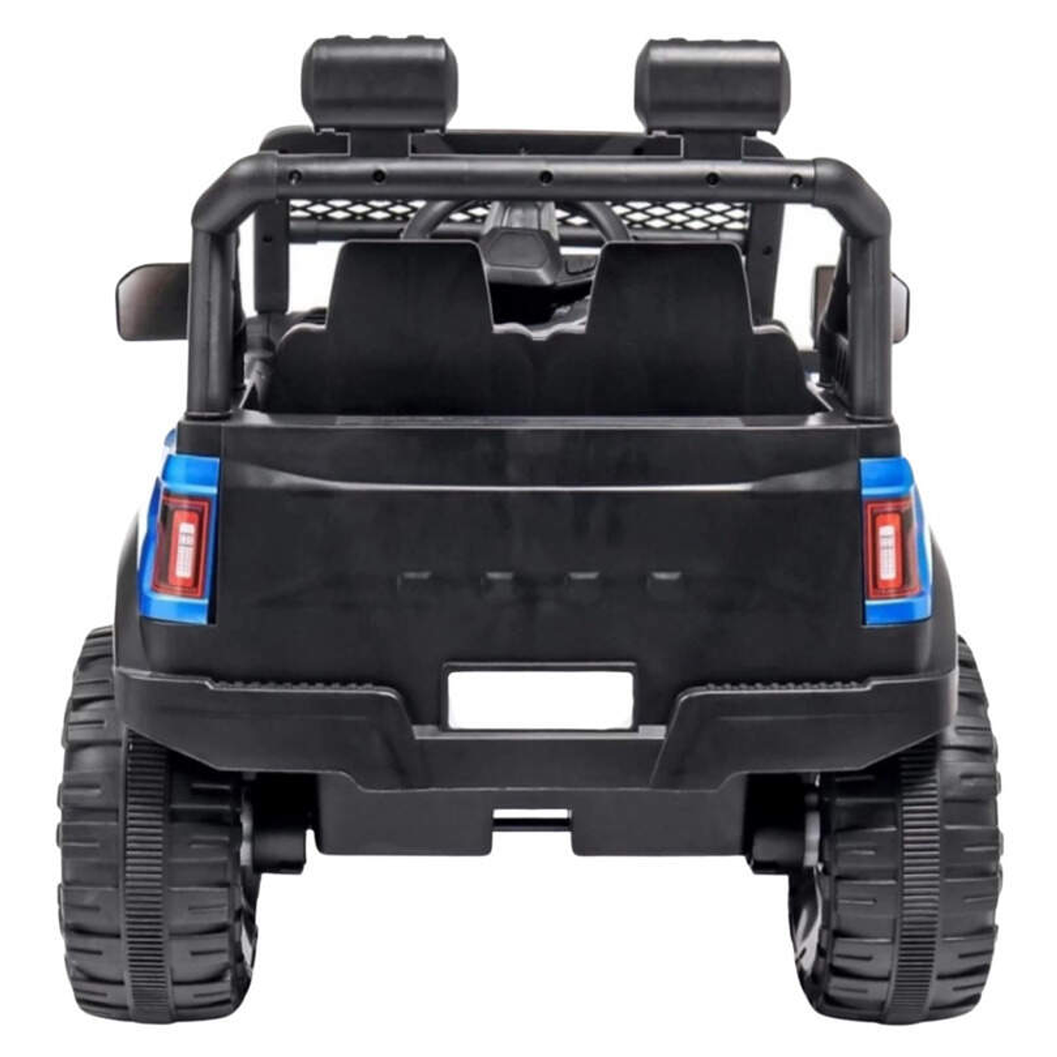 Auto Electrico Monster Blanco 3