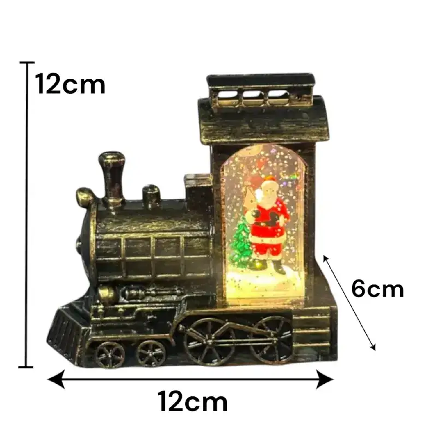 Tren De Navidad Led Viejito Pascuero 2