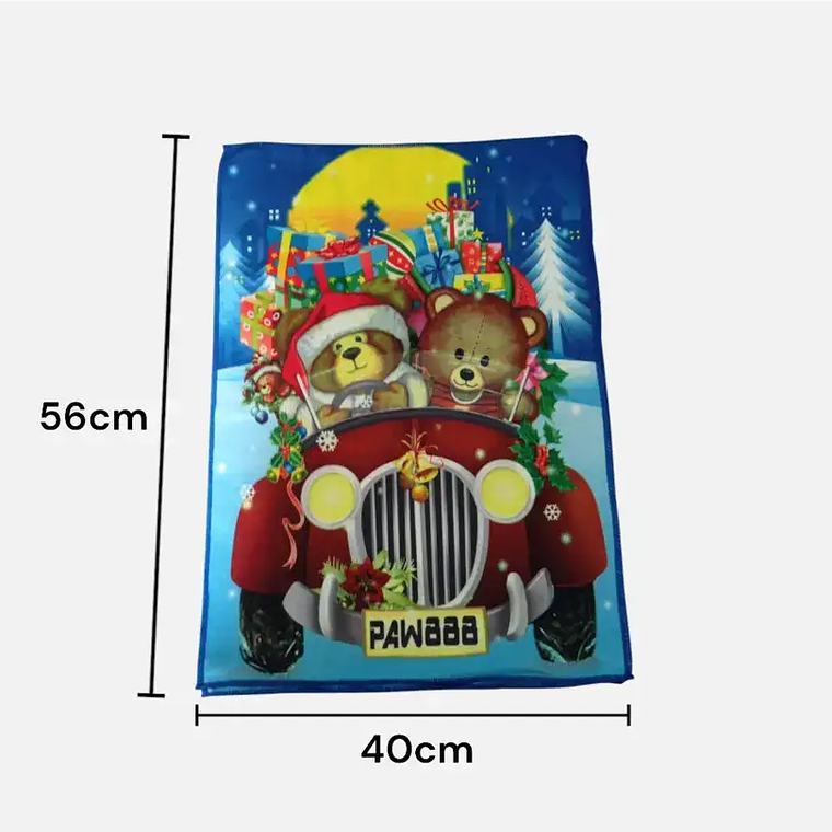 Paños De Plato Navideños Grande 5