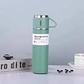 Termo Liso 500Ml + 3 Vasos Verde - Miniatura 1