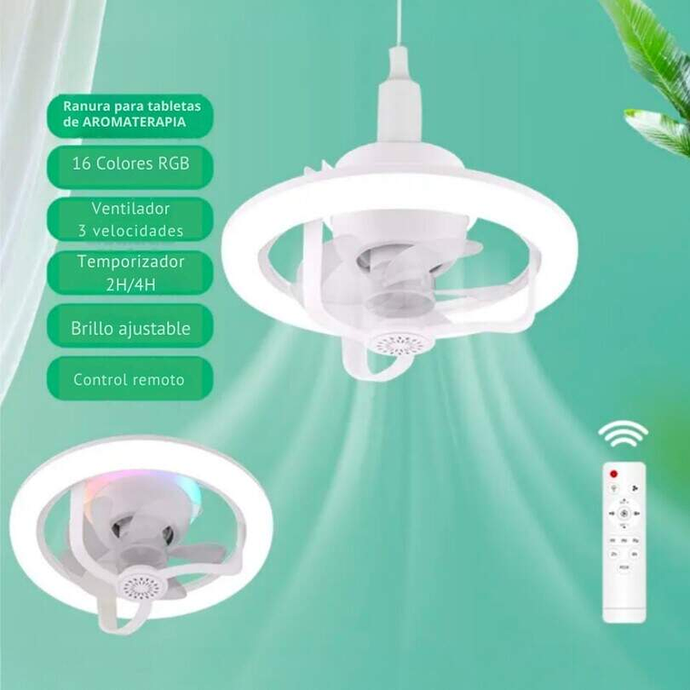 Ampolleta Led Rgb De Aromaterapia 3