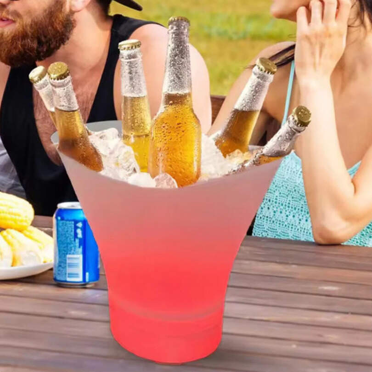 Hielera Parlante Led Recargable 5Lt 1