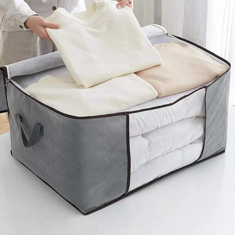 Bolsa Tela Multiuso Gris Talla (S),(M) y (L) 2