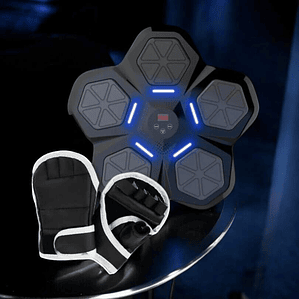 Maquina Boxeo Infantil Profesional Bluetooth + Guantes