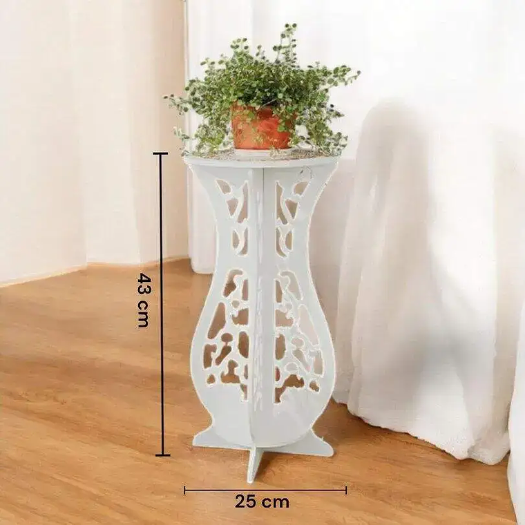 Mesita De Pie Redonda 43X25 Cm 3