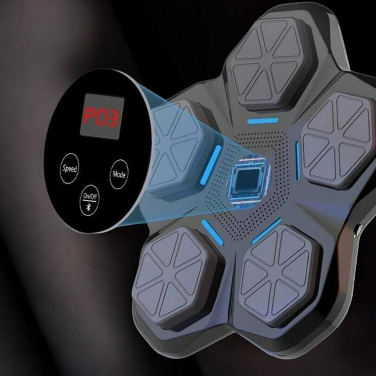 Maquina Boxeo Infantil Profesional Bluetooth + Guantes 3